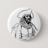 Piratenkapitän Button (Vorderseite)