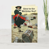 Piratenkapitän Kidd Vergrabene Schatzkammer von Ho Karte (Vorderseite)