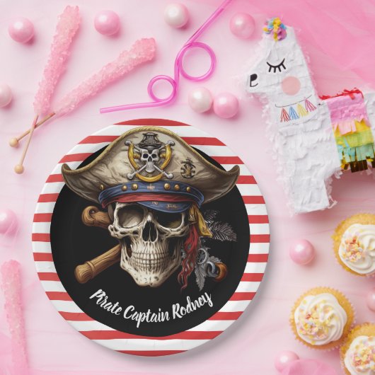 Piratenkapitän Pappteller (Party)