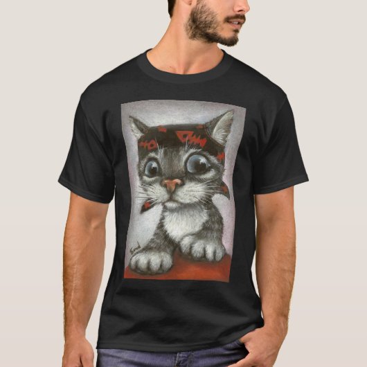 Piratenkätzchen T-Shirt (Vorderseite)