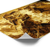 Piratenkatzen finden die Beute Poster (Ecke)