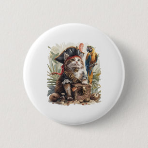 Piratenkatzenschatz Button
