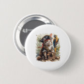 Piratenkatzenschatz Button (Vorne & Hinten)