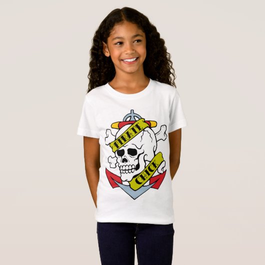 Piratenkick-Skull T-Shirt (Vorne ganz)