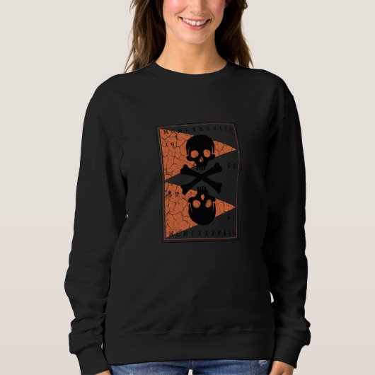 Piratenknochen und -schädel  2 sweatshirt (Vorderseite)