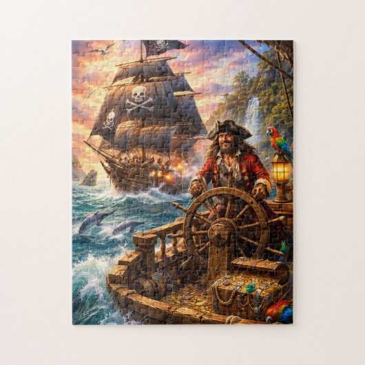Piratenkommando auf See Puzzle (Vertikal)