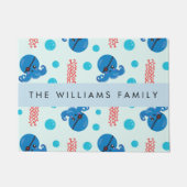 Piratenkopus, Piratenquallen, Meer, Ihr Name Fußmatte (Vorderseite)