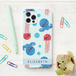 Piratenkopus, Piratenquallen, Meer, Ihr Name iPhone 12 Pro Hülle