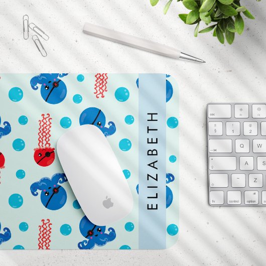 Piratenkopus, Piratenquallen, Meer, Ihr Name Mousepad