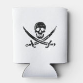 Piratenkreuz Dosenkühler (Rückseite)