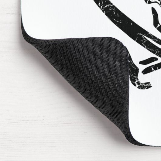 Piratenkreuz Mousepad (Ecke)