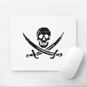 Piratenkreuz Mousepad (Mit Mouse)