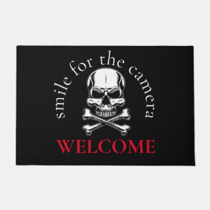 Piratenkreuz Skull Doormat Fußmatte