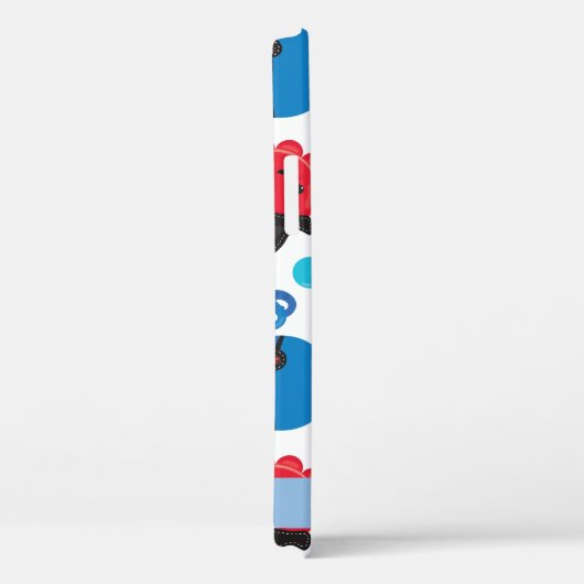 Piratenktopus, Octopus-Muster, Meer, Ihr Name Case-Mate iPhone Hülle (Rückseite / Rechts)