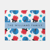 Piratenktopus, Octopus-Muster, Meer, Ihr Name Fußmatte (Vorderseite)