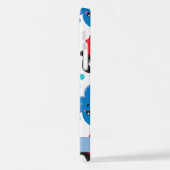 Piratenktopus, Octopus-Muster, Meer, Ihr Name iPhone Hülle (Linke Seite)