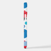 Piratenktopus, Octopus-Muster, Meer, Ihr Name iPhone Hülle (Rechte Seite)