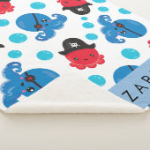 Piratenktopus, Octopus-Muster, Meer, Ihr Name Sherpadecke (3/4)