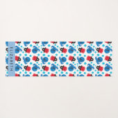 Piratenktopus, Octopus-Muster, Meer, Ihr Name Yogamatte (Rückseite (Horizontal))