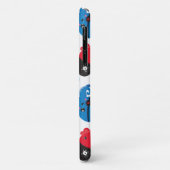 Piratenktopus, Octopusmuster, Meerestiere Case-Mate iPhone Hülle (Hinten/Links)