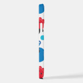 Piratenktopus, Octopusmuster, Meerestiere iPhone Hülle (Rechte Seite)