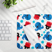Piratenktopus, Octopusmuster, Meerestiere Mousepad