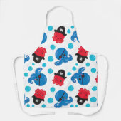 Piratenktopus, Octopusmuster, Meerestiere Schürze (Vorderseite)