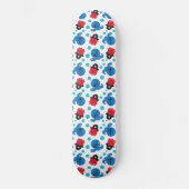 Piratenktopus, Octopusmuster, Meerestiere Skateboard (Vorderseite)