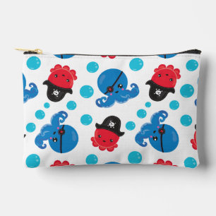 Piratenktopus, Octopusmuster, Meerestiere Zubehörtasche