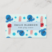 Piratenktopus, Quallen, Aktivitätszentrum Visitenkarte (Vorderseite)