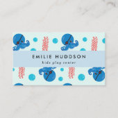 Piratenktopus, Quallen, Aktivitätszentrum Visitenkarte (Vorderseite)