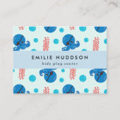 Piratenktopus, Quallen, Aktivitätszentrum Visitenkarte (Vorderseite)