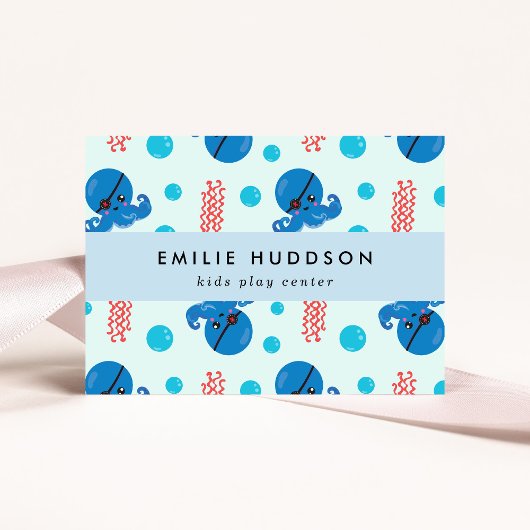 Piratenktopus, Quallen, Aktivitätszentrum Visitenkarte