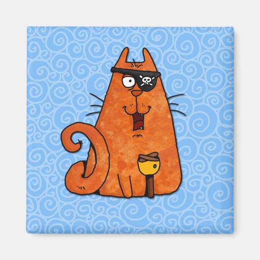 Piratenküche Magnet (Vorne)