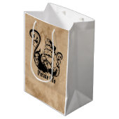 Piratenleben mittlere geschenktüte (Vorderseite Schrägansicht)