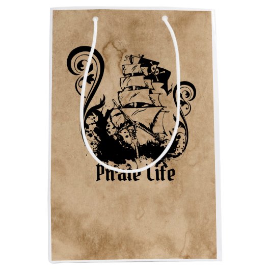 Piratenleben mittlere geschenktüte (Vorderseite)
