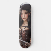 Piratenleben Skateboard (Vorderseite)