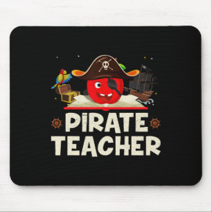 Piratenlehrer zu Halloween T-Shirts Pirate D Mousepad