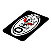 Piratenmagnet OBX Skull und Crossbones Magnet (Linke Seite)
