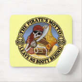 Piratenmotto Mousepad (Mit Mouse)