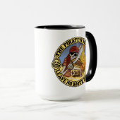 Piratenmotto Tasse (VorderseiteRechts)