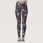 Piratenmuster Leggings (Vorderseite)