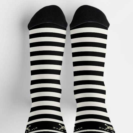 Piratenname Stricksocken Socken (Oben)