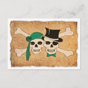 Piratenpaar Einladung