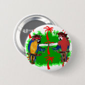 PIRATENPAPAGEIEN BUTTON (Vorne & Hinten)