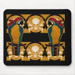 Piratenpapageien Mousepad