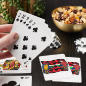 Piratenpapageien Spielkarten (In Situ)