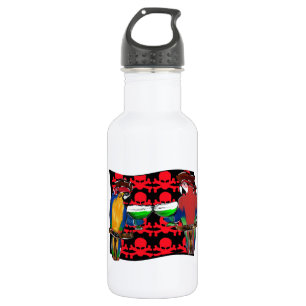 Piratenpapageien Trinkflasche