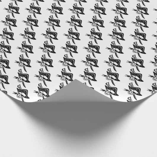 Piratenpapier Geschenkpapier (Ecke)