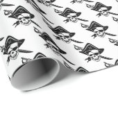 Piratenpapier Geschenkpapier (Rolleneckpunkt)